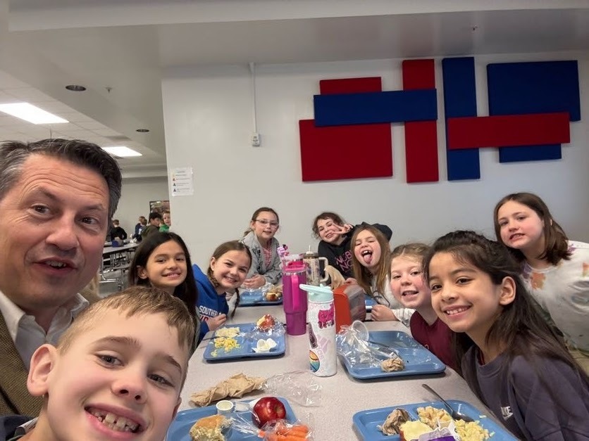 3rd grade lunch Feb. 2025