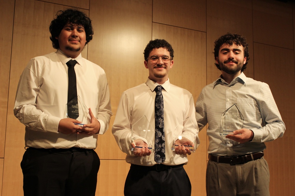 Award winners from the 2026 FirstDance Film Festival, held April 29, 2026.