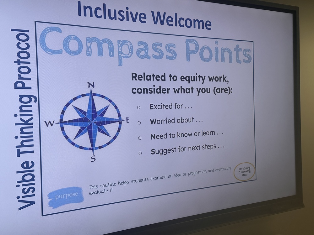 slide of DEI Leader's Action Network presentation