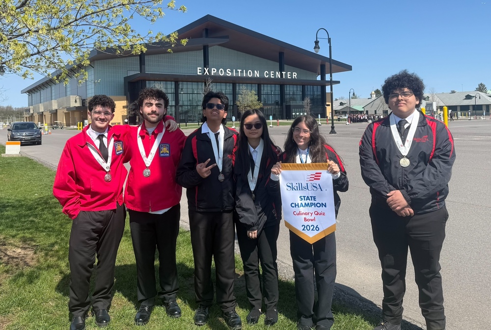 Six students from the Center for Career Services earned medals at SkillsUSA New York.