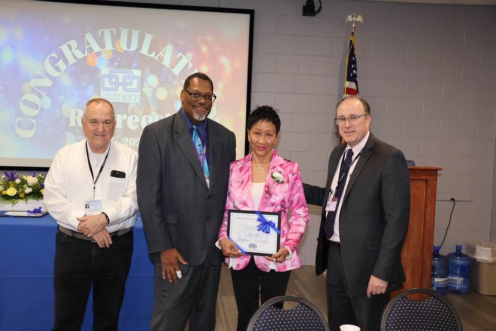 Eileen Yip is retiring after 18 years with Southern Westchester BOCES.