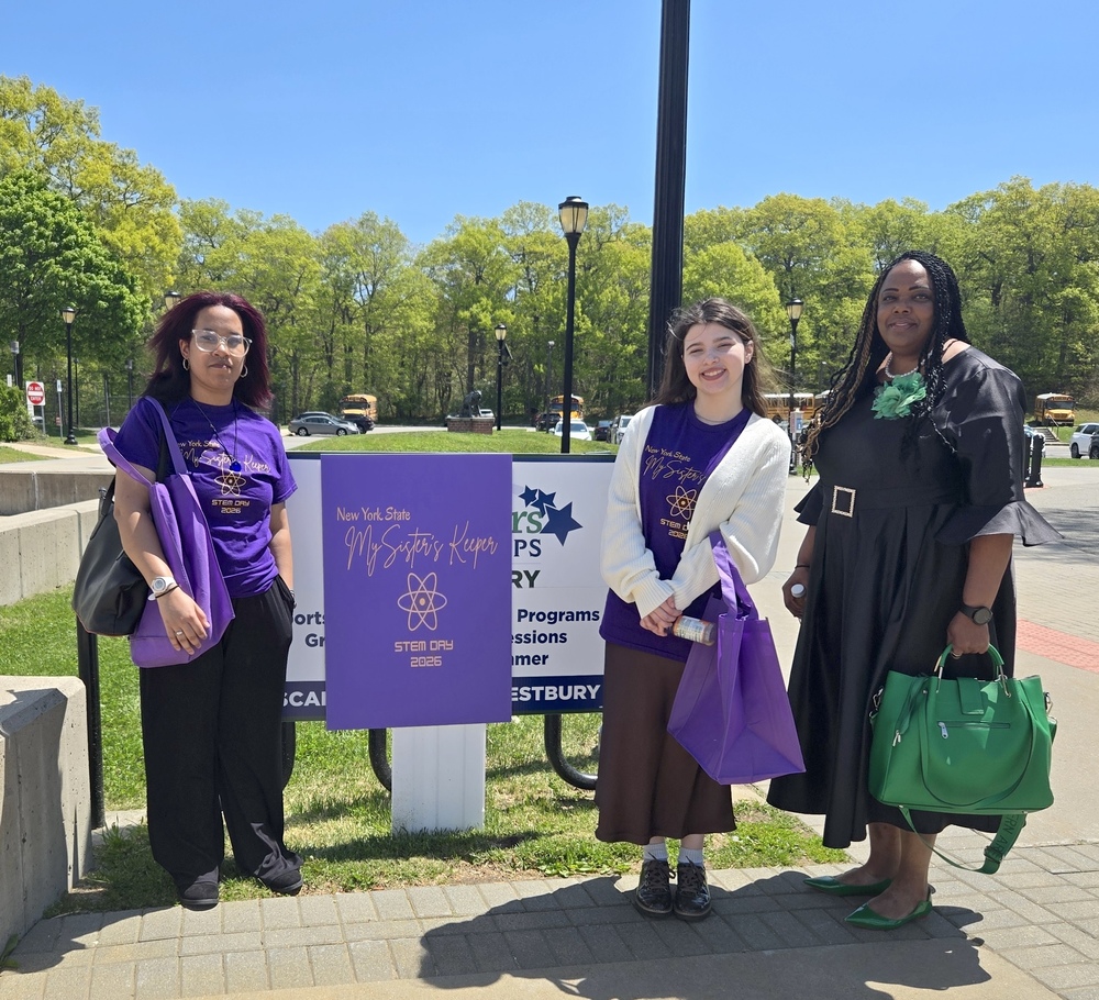 two students and administrator attended recent conference