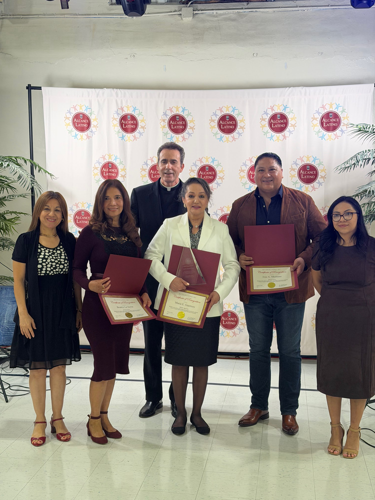 educators and advocates at awards gala