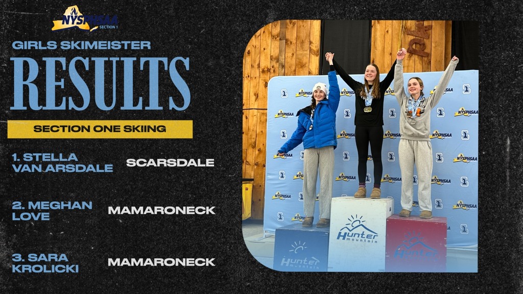 Stella Van Arsdale wins skimeister honors at 2026 Section one Girls Skiing Championships