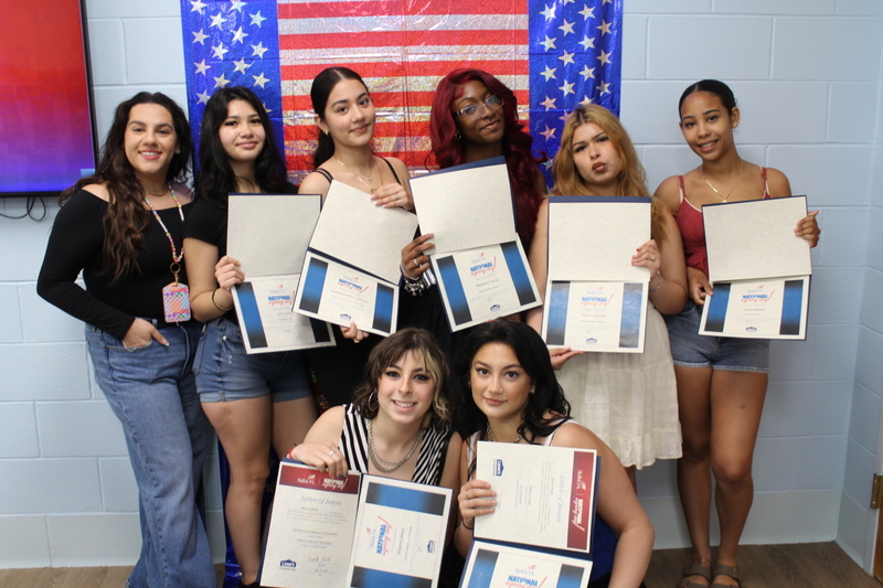 Students at the Center for Career Services participated in SkillsUSA National Signing Day.