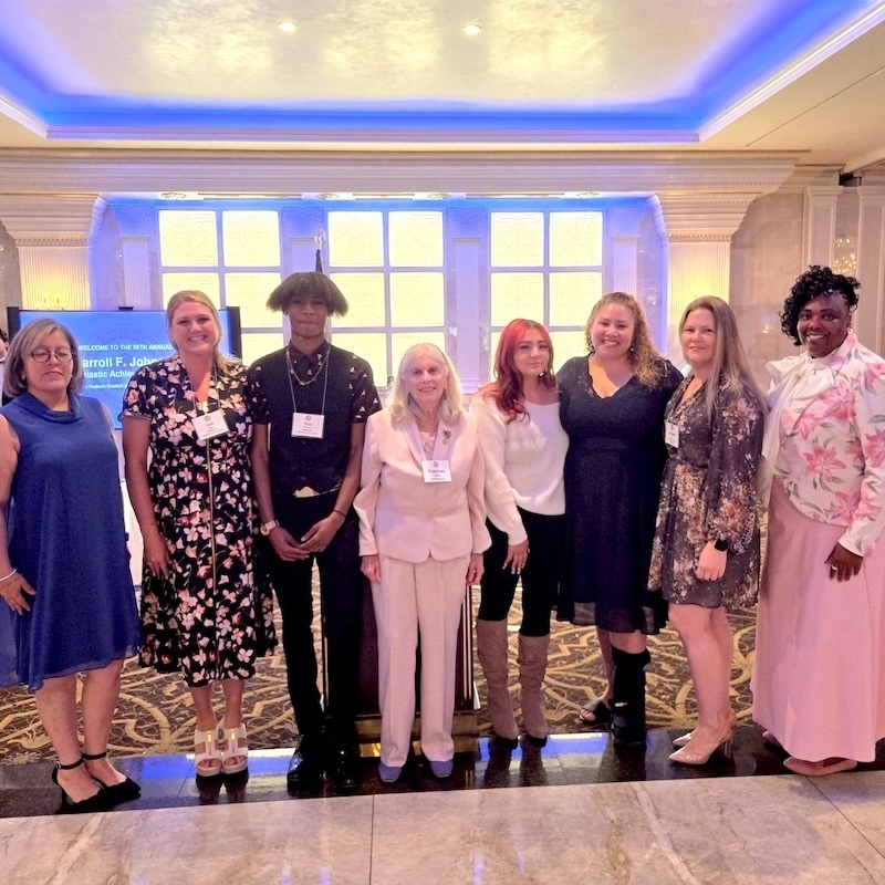students and educators at scholastic gala