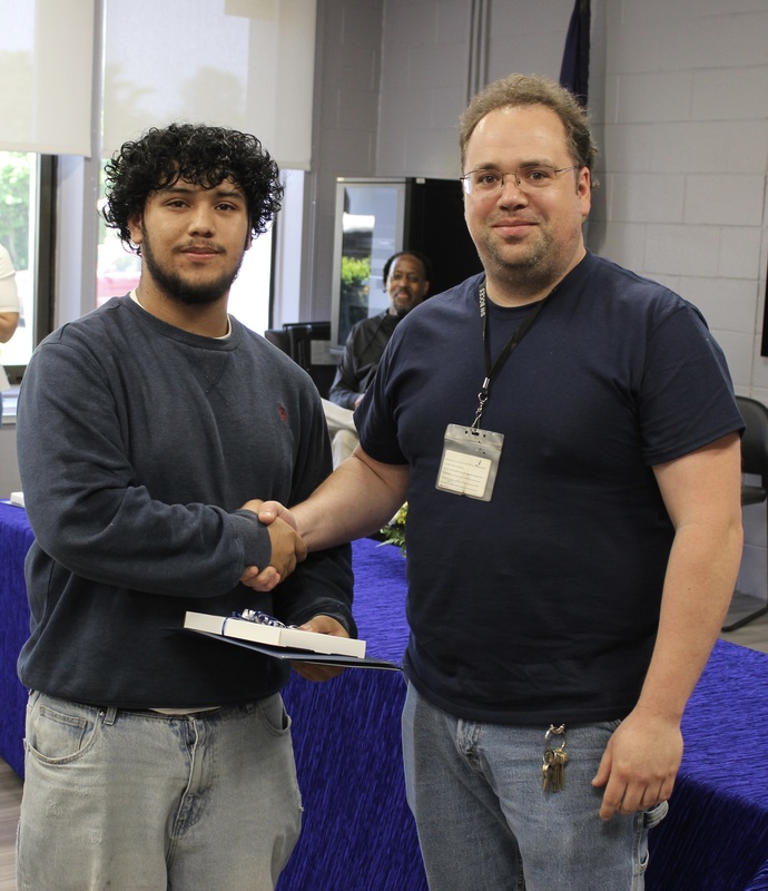 Seniors were honored with scholarships at the Center for Career Services June 4, 2026.