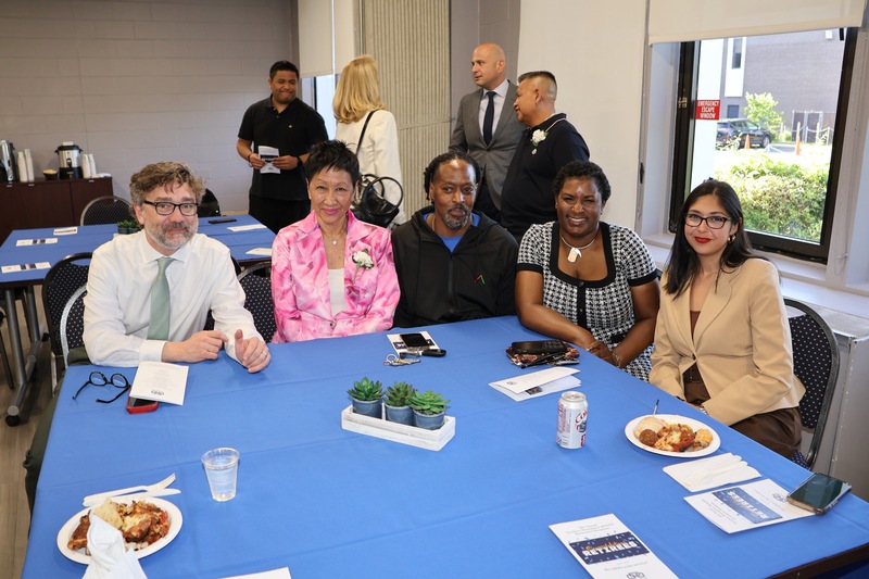 Eileen Yip is pictured with her colleagues at SWBOCES' Center for Career Services.