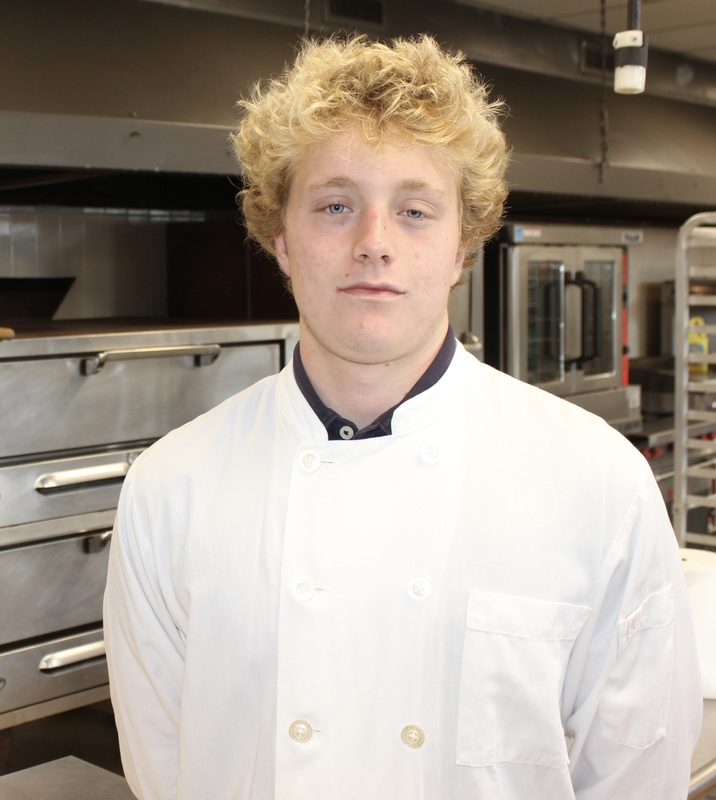 Nathan McCusker is a member of the Culinary Arts program.