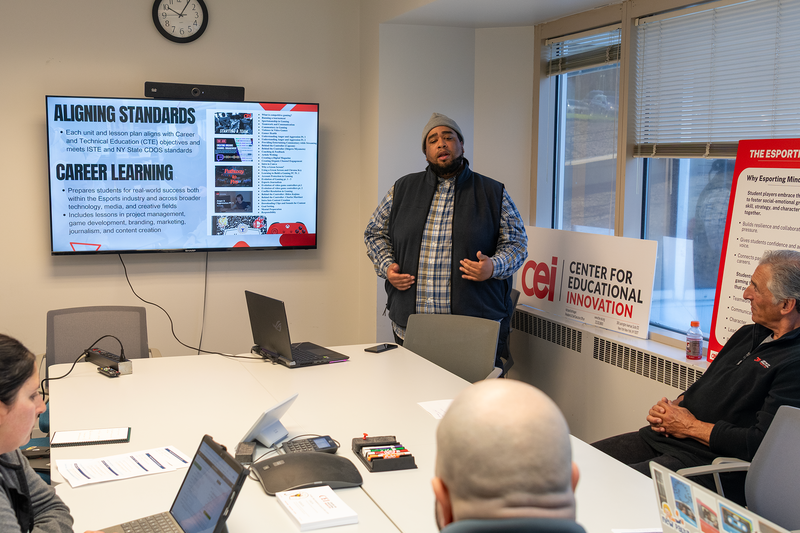 Rep from CEI discusses how gaming connects with curricula