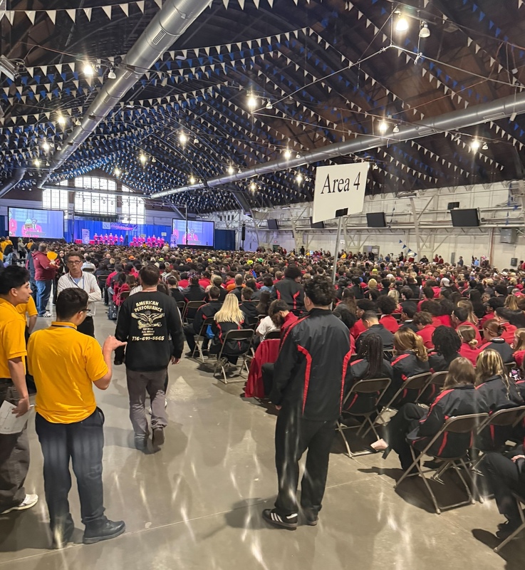 The SkillsUSA New York competition was held at the New York State Fairgrounds in Syracuse April 22-24, 2026.