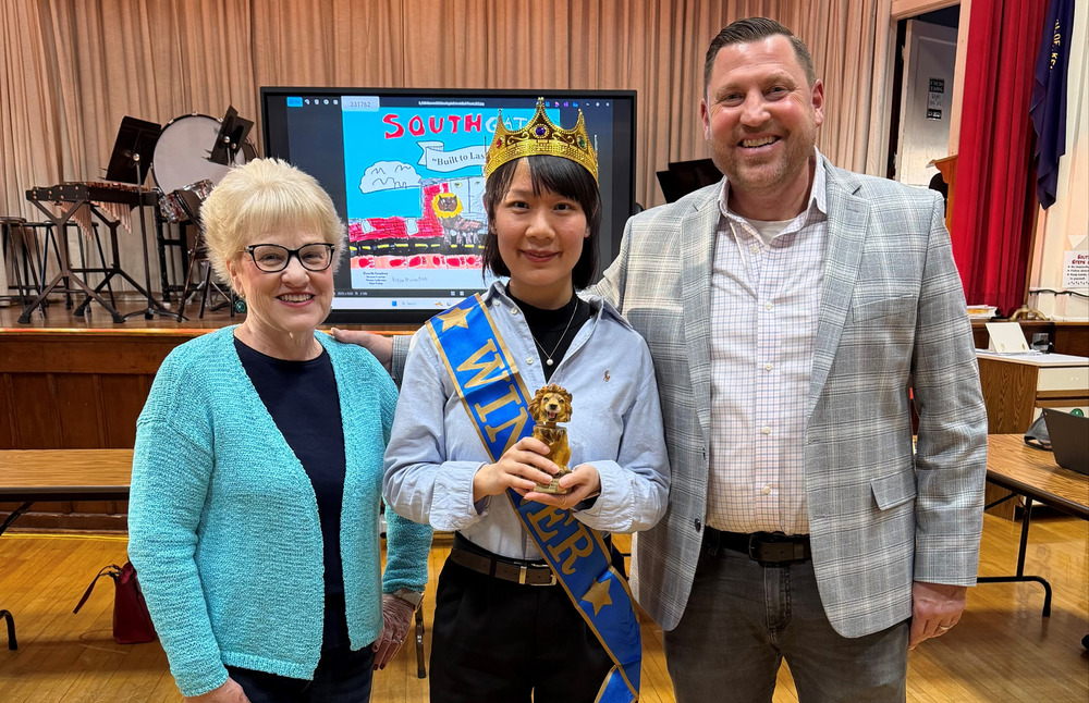 Ms. Wang with Mrs. Hatfield and Mr. Duty