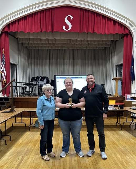 Ms. Landrum with Mrs. Hatfield and Mr. Duty