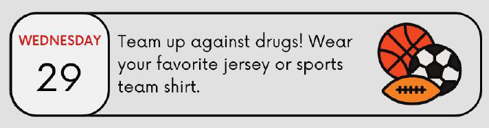 Team up against drugs!