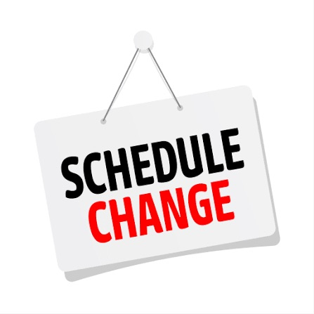 schedule change