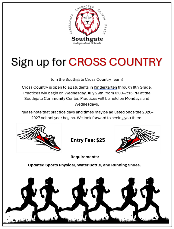 Cross Country 2026