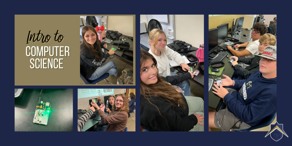 Collage of Intro to Computer