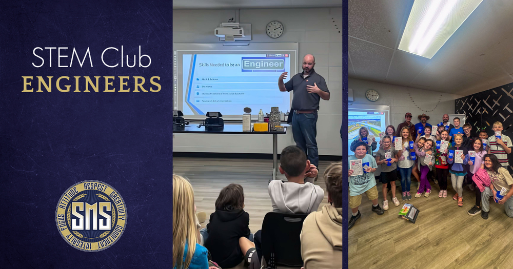 students and guest speaker