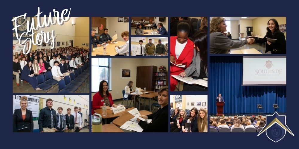 Students in Mock Interviews