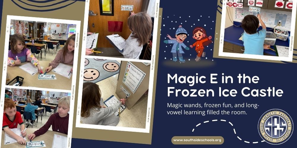 Students classroom work