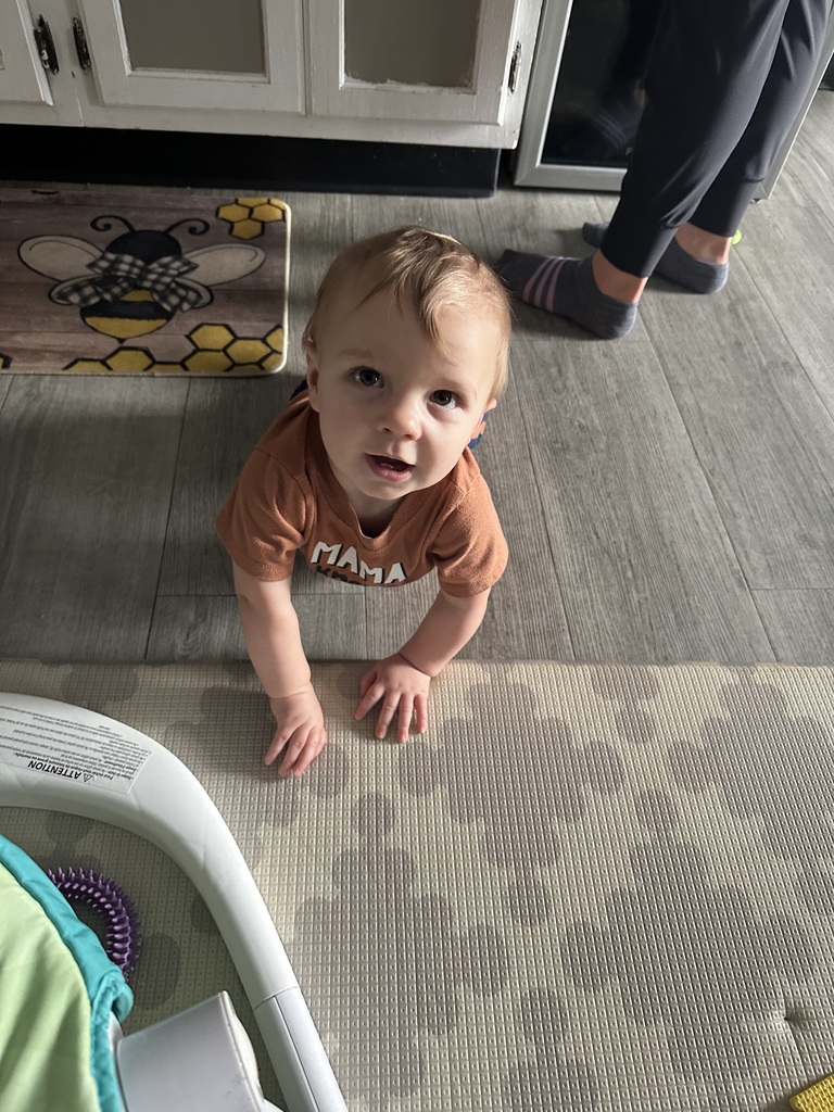 baby smiling