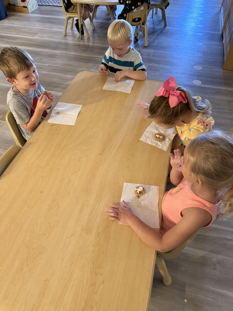 tasting cookies