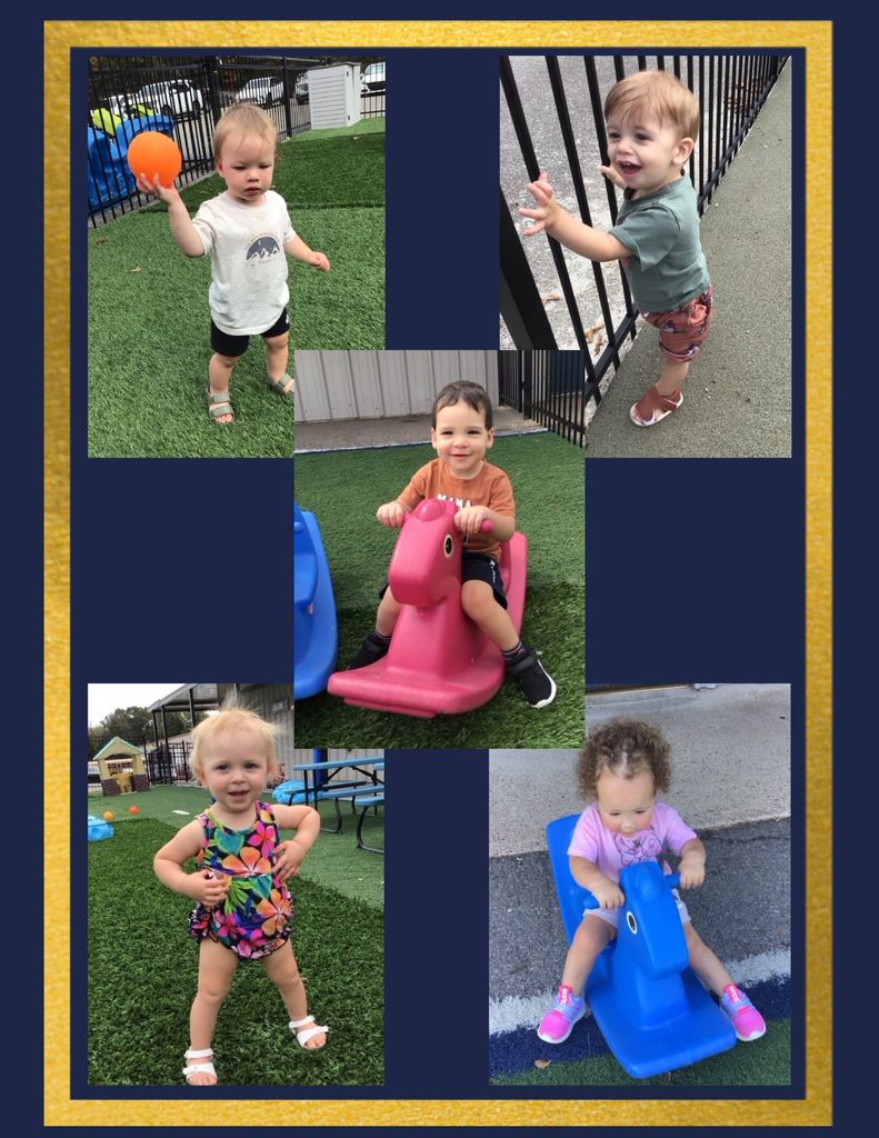 toddlers playing outside