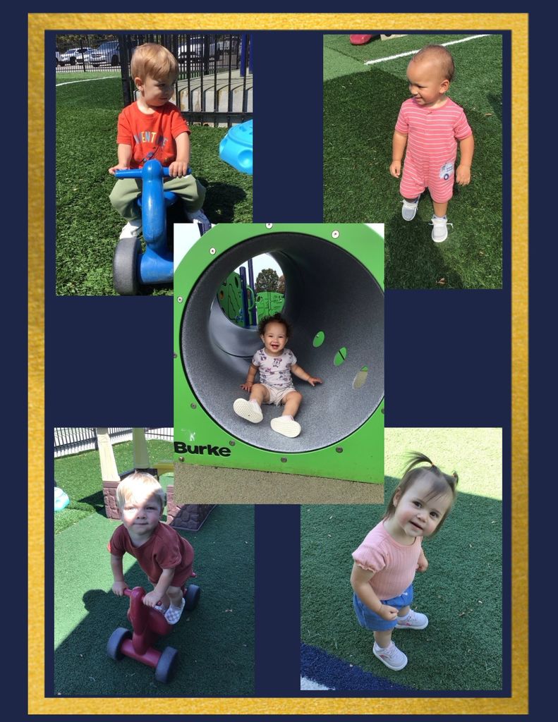 toddlers playing outside