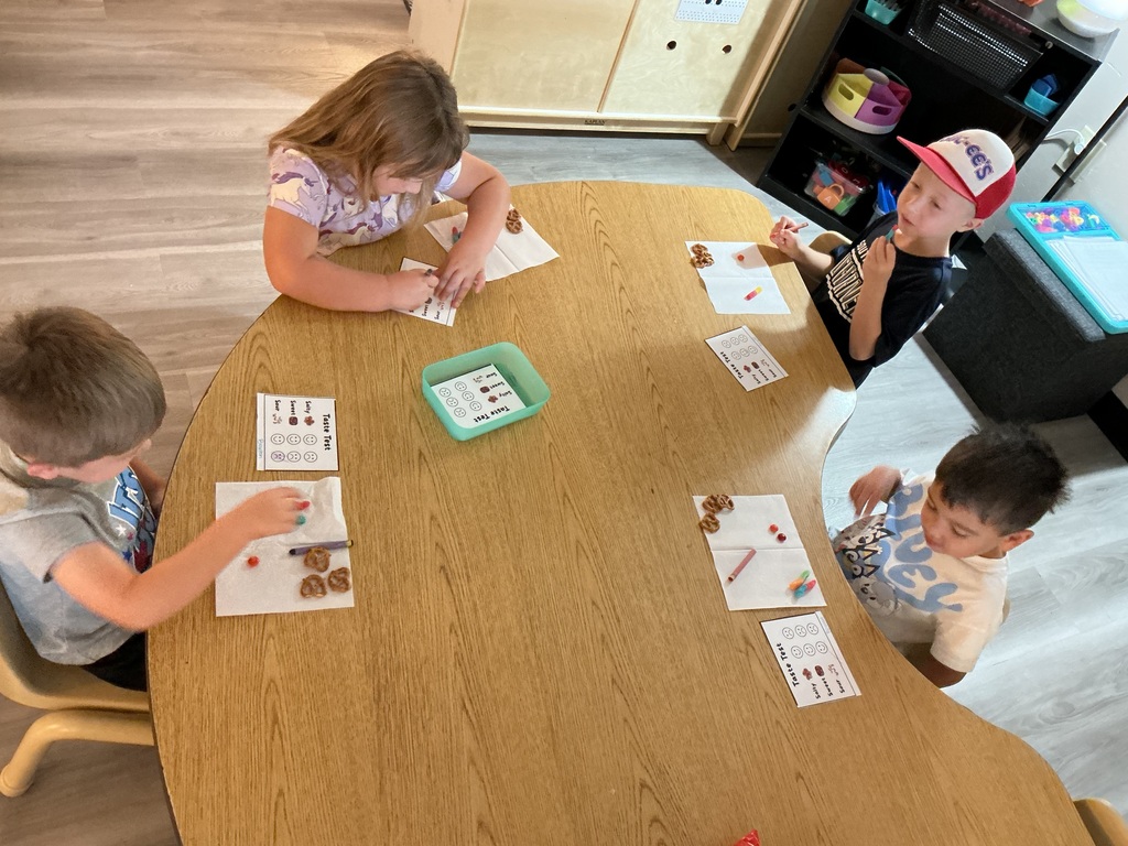 children using sense of taste