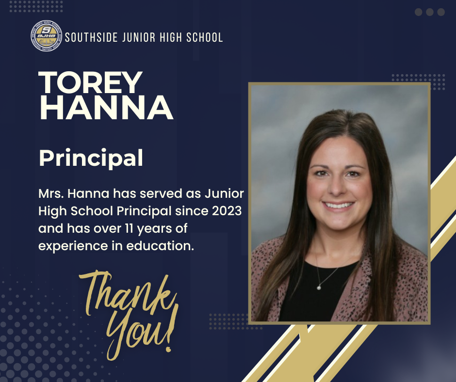 SJHS Principal Appreciation Month