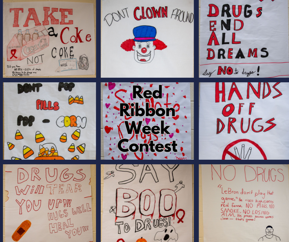 Collage of student posters