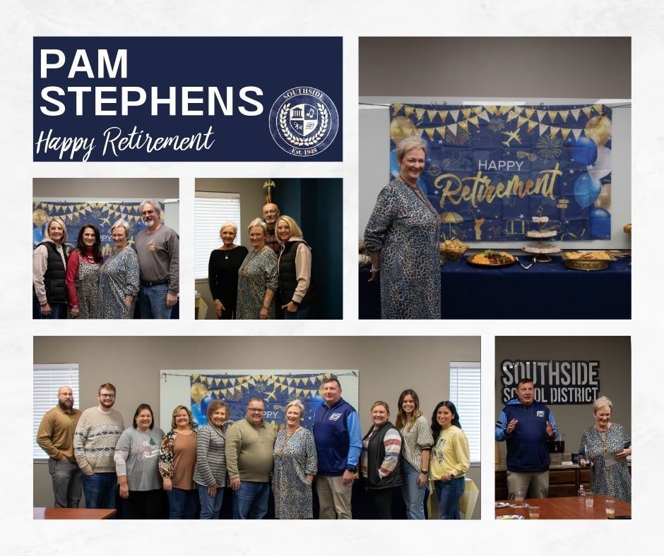 Pam Stephens and coworkers and family