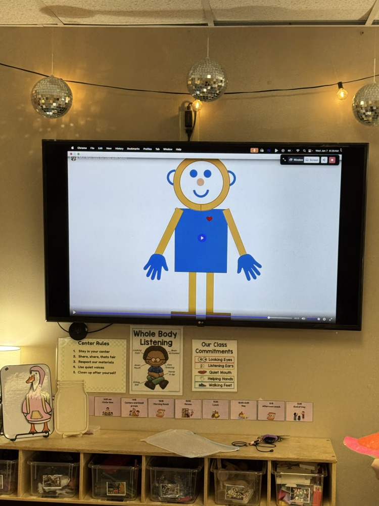 May Man on tv screen