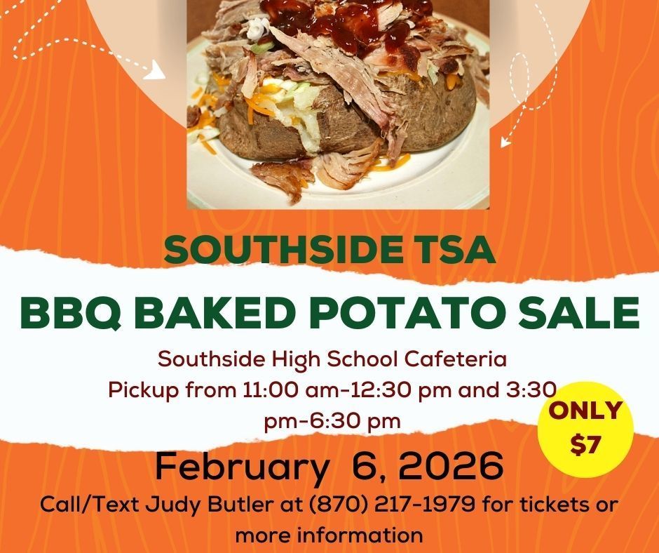 Baked potato sale graphic