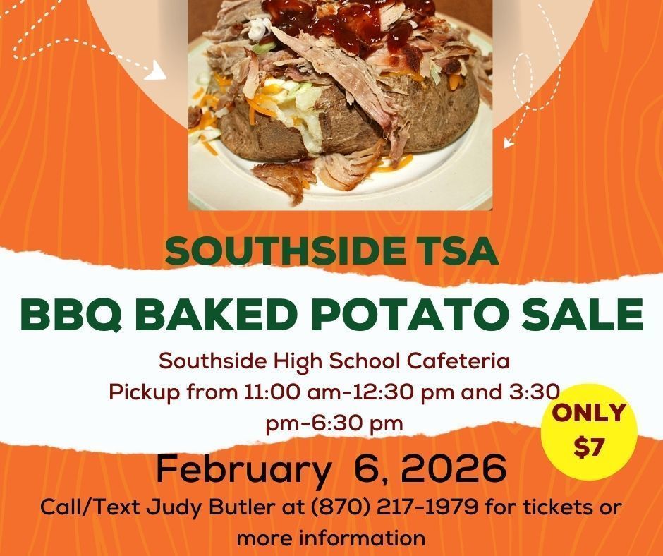 Baked potato sale graphic