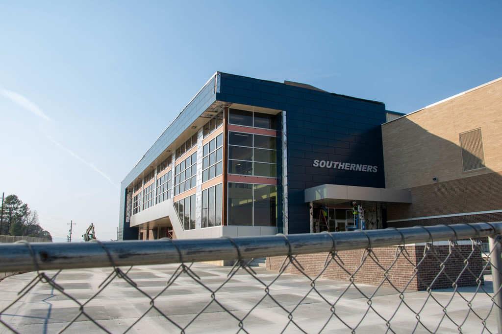 Front of Arena outside