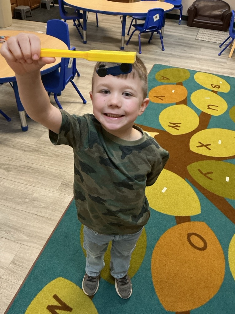 children exploring magnets