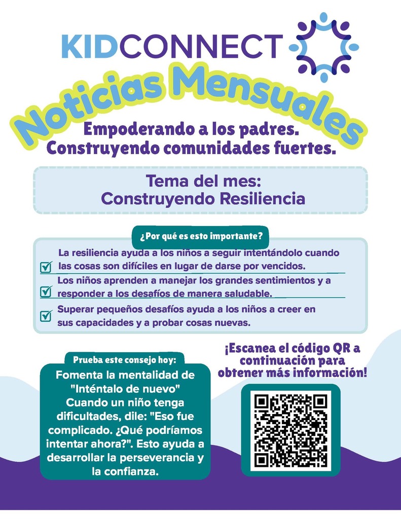 Kid Connect Flyer-spanish