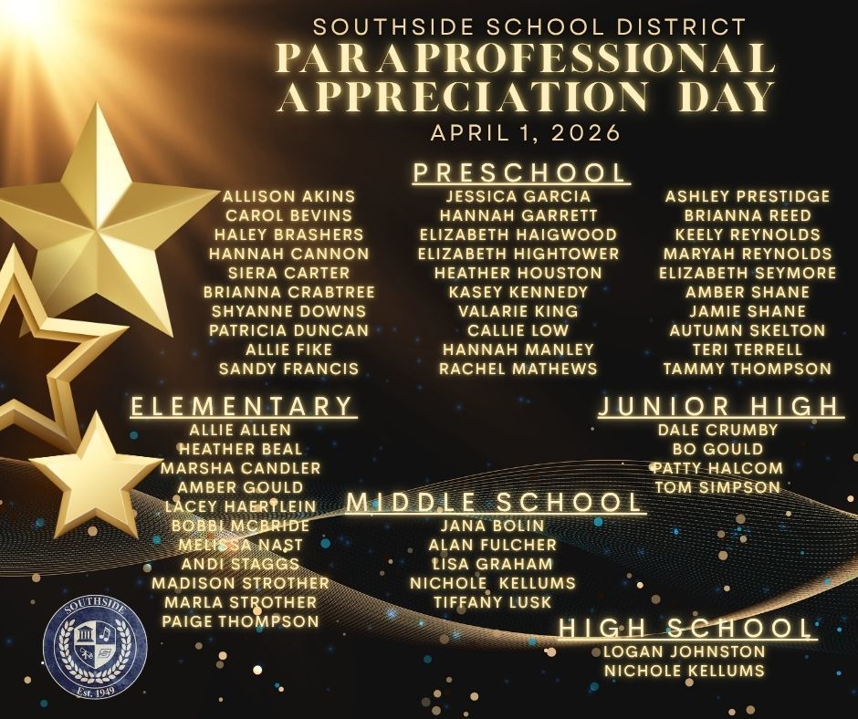 Star background and para pros listed