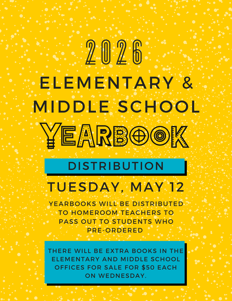 Yearbook distribution graphic