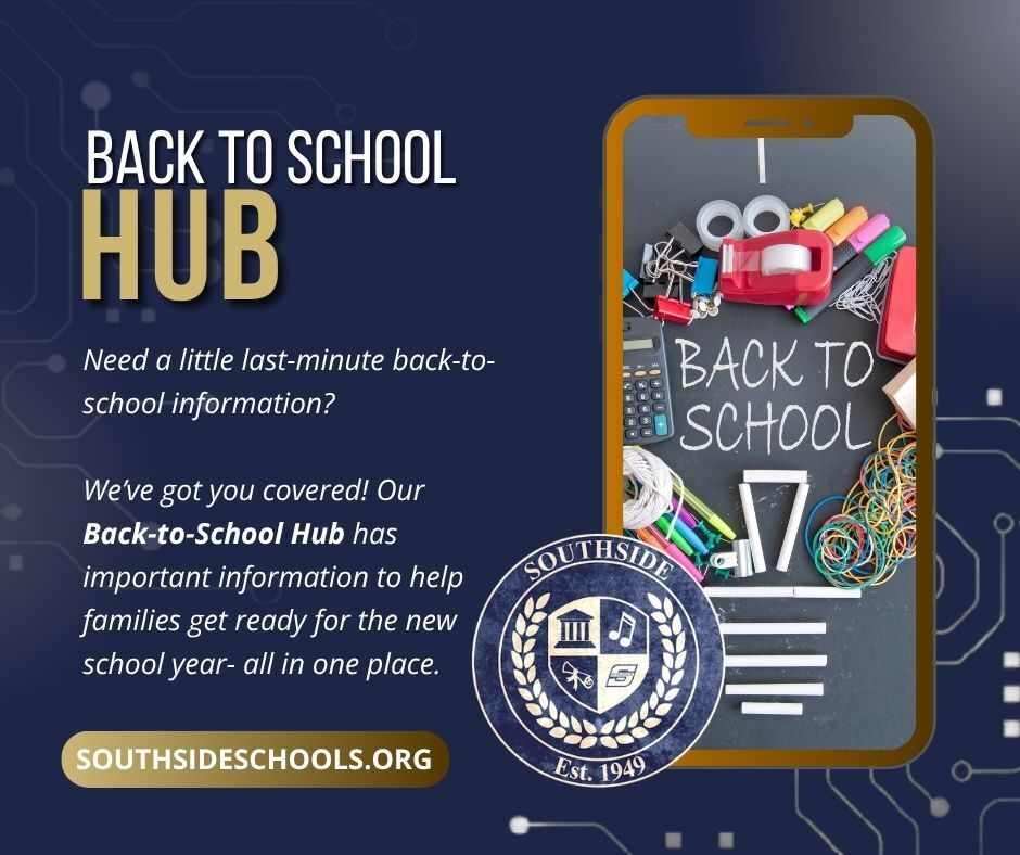 information graphic back to school hub