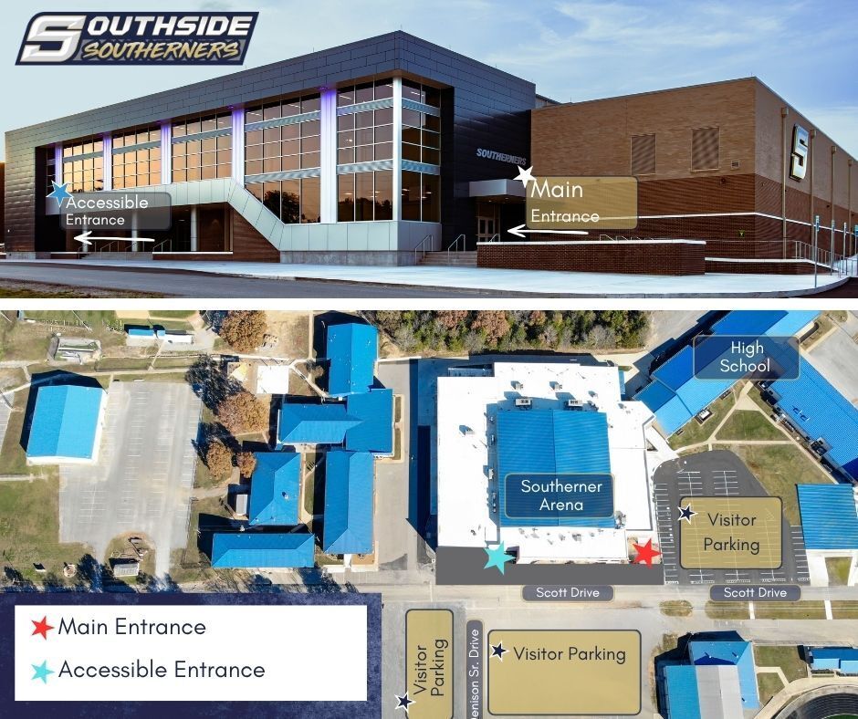 Arena Entrance Map