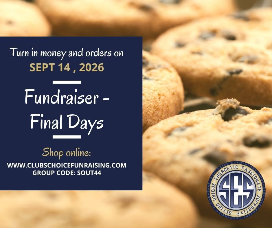 cookies, fundraiser reminder