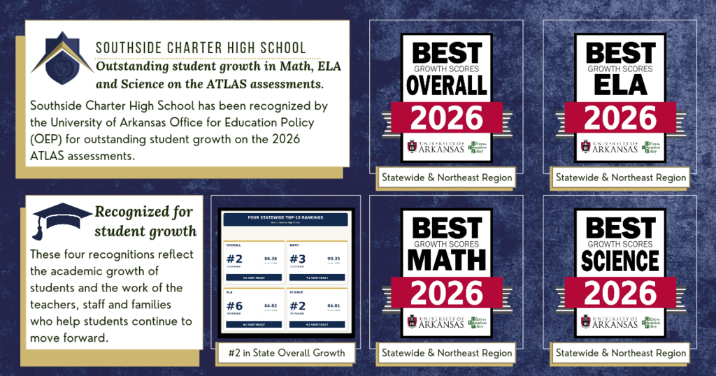 SCHS Outstanding Grown 4 area awards