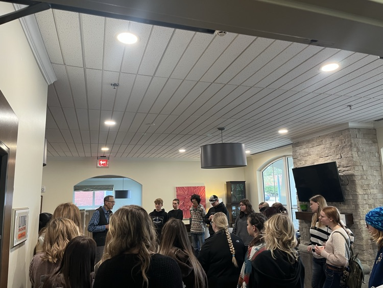 touring one of the houses