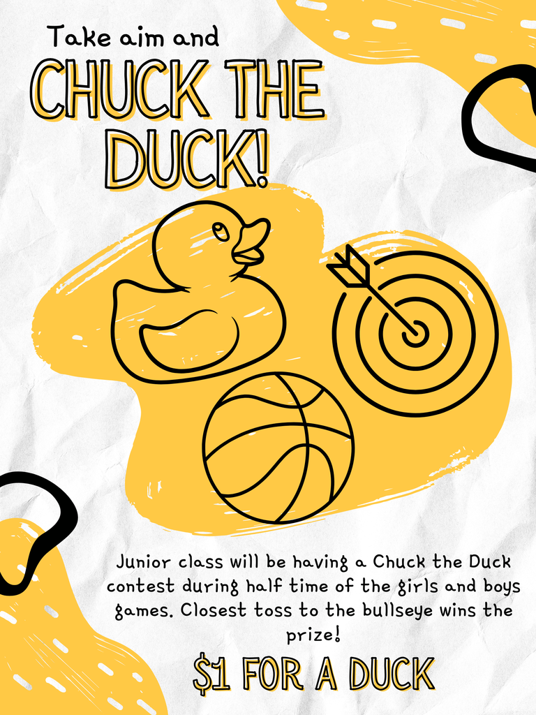 Help the Junior class raise money for prom!! This will be during the home games.