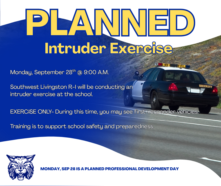 Planned Intruder Exercise Flyer