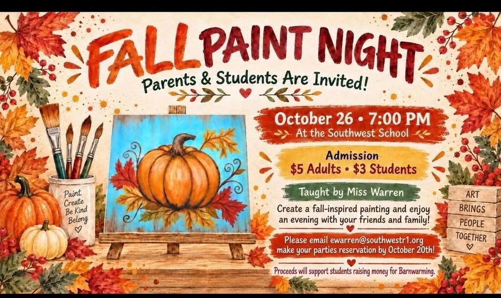 Fall Paint Night!