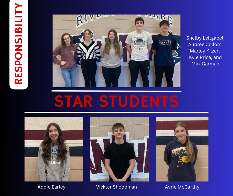 Star Students Demonstrating Responsibility