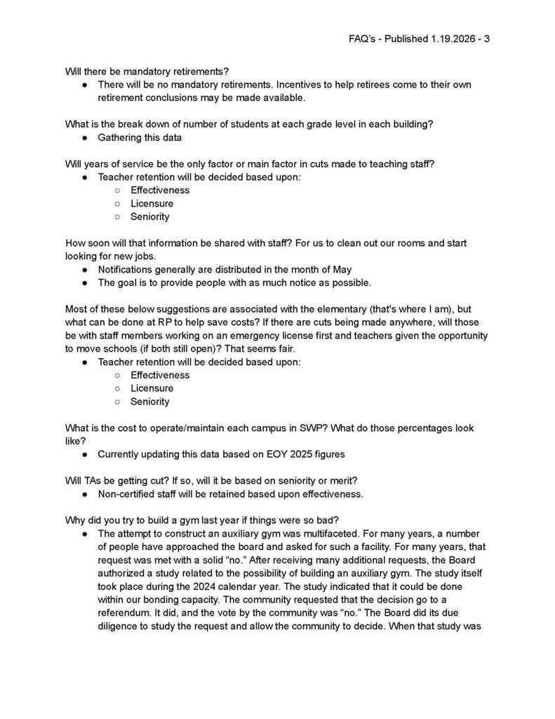FAQ Document